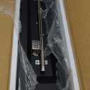 Ciays 28 Inch Tabletop Propane Fire Pit, 50000 BTU Table top Firepit with Glass Wind Guard & Glass Beads, Portable Outdoor Portable Fireplace for Patio and Camping