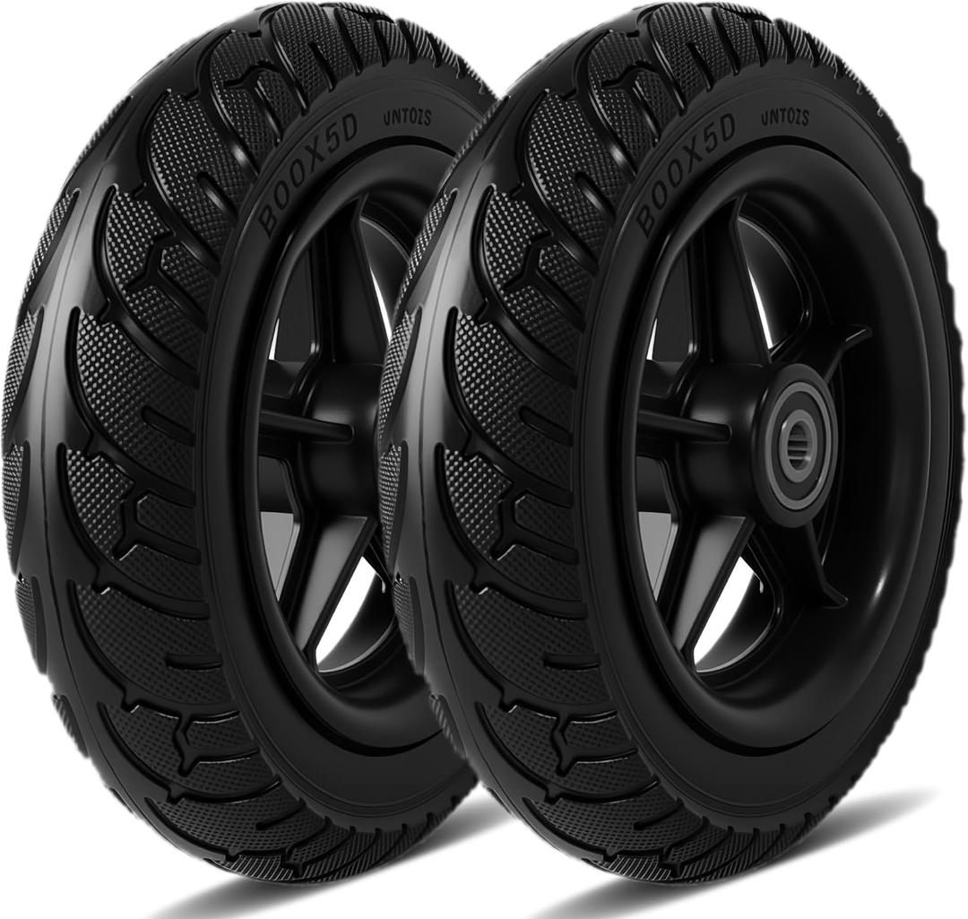 PRO CAKEN 200x50 solid tire wheel with Plastic Hub for electric scooter balance car 8x2 solid wheel explosion proof puncture tubeless tire parts