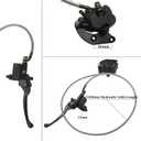 Hydraulic Front Disc Brake Caliper with Master Cylinder & Brake Pads Brake System For Apollo 150cc 160cc 200cc 250cc Pit PRO Trail Dirt Bike