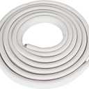 25FT Air Conditioning Tubing Hose Extension 1/4 and 1/2 Inch Insulated Copper Hoses Fit for Mini Split Air Conditioner