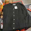 Dokotoo Cardigan Sweaters for Women Open Front Long Sleeve Button Down V-Neck Knit Floral Sweater, XL