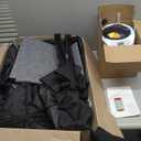 Portable Steam Sauna Box with 3L/1200W Fast-Heat Steamer and 15-Level Temperature, Black