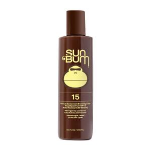 Sun Bum SPF 15 Browning Body Lotion - Water-Resistant Broad Spectrum Moisturizing Tanning Lotion with Vitamin E - Hawaii 104 Act Compliant (Made Without Octinoxate & Oxybenzone) - 8.5 Fl Oz
