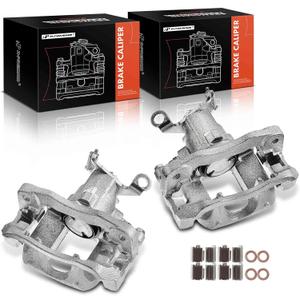 APremium Disc Brake Caliper Assembly with Bracket Compatible with Select Dodge Models  Journey 2009 2010 2011 2012, Sport Utility  Rear Driver and Passenger Side, 2PC Set