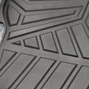 Rough Country All Weather Floor Mats for Ford F-250/F-350 SuperDuty Crew Cab (2011-2016 w/Depressed Pedal) - Non-Slip Waterproof Flexible Floor Mat, Front & Rear Set