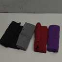 Molasus Women's Soft Cotton Underwear Briefs High Waisted Postpartum Panties Ladies Full Coverage Plus Size Underpants Pack of 4 ,XX-Large