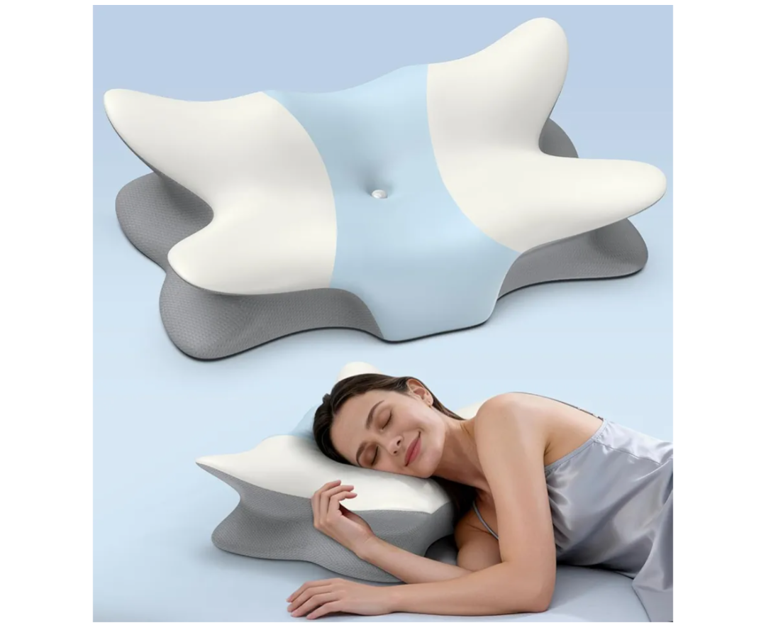Cervical Pillow for Neck and Shoulder Pain Relief - Ergonomic Neck Pillow for Sleeping, Contour Memory Foam Pillows Side Sleeper Pillow for Neck Support, Bed Pillow for Side Back Stomach Sleepers