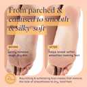 SpaLife Beauty Sole Mates Exfoliating Foot Masks For Callus Removal with Macadamia Oil, Walnut Shell, and Eucalyptus Oil  8 Pack