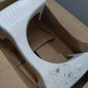 Squatty Potty Simple Curve Bathroom Toilet Stool 7" White