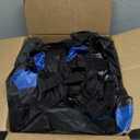 uxcell XXL 190T Rain Dust Protector Black+Blue Scooter Motorcycle Cover 104" for Yamaha