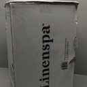 LINENSPA Memory Foam Mattress Topper - 3 Inch Gel Infused Memory Foam - Plush Feel - Cooling and Pressure Relieving - CertiPUR Certified - Dorm Room Essentials - Queen Size