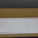 Floating Shelves for Wall Set of 3, 24" White Wall Shelves for Home Decor, Frame Display White Floating Shelf for Living Room, Bedroom, Bathroom, Kitchen