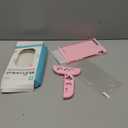 OLDZHU Protective Shell Compatible with Nintendo Switch 2,Pink Dockable Case Cover for Switch 2 with Glass Screen Protector and 4 Thumb Grips,Shock-Absorption and Anti-Scratch