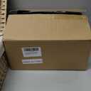 Woven Storage Baskets with Lids, Set of 3, Gray Paper Rope Wicker Bins with Lids & Removable Liners, Stackable Shelf Organizer Boxes for Bathroom Closet Nursery