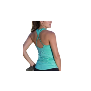 icyzone Workout Yoga Fitness Sports Racerback Tank Tops for Women, Medium