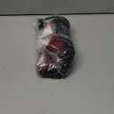 MakeMeChic Women's 2 Pack Mini Skirt with Shorts Zip Up Micro Skort Pencil Skirts (Burgundy, XS)