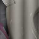 KOHLER 25876-96 Hyten 3" Height, Elevated Soft Close Round Toilet Seat, Contoured Seat with Grip-Tight Bumpers, Quick-Attach Hardware, Biscuit