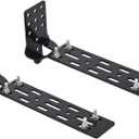 Pair Awning Roof Brackets, Extended L-Shaped Awning Mounting Brackets for Roof Rack, Cross Bars, Off-Road Awning Stable Installation