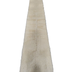 White Runner Rug 10' x 2'