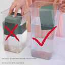 6 Pcs Floral Foam Blocks, 5.5"L x 3.1"W x 1.7"H Plant Foam, Green Dry & Wet Flower Foam for Fresh or Artificial Flower Arrangements, Florist Foam for Wedding, Birthdays, Home Decorations