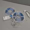 Monster 32.8ft Sound Reactive RGB+W Light Strip, Smart Multi-Color + Multiwhite, Indoor Use, App & Voice Control, Xtreme Easy Assembly