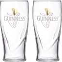 Guinness 2 Pack 1/2 Pint Glass Set