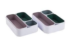 Core Home Tinplate Office Storage