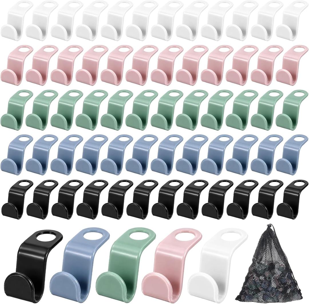 400 Pcs Hanger Hooks,Clothes Hanger Connector Hooks