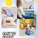 2 x Gifts for Teens Boys Girls Valentines Kids Cell Phone Stand: Upgrade Adjustable Thumbs Up Lazy Phone Holder for Desk Fun Birthday Gifts for Grandma Adults Husband Easter Basket Stuffers for Teens (1, Sky Blue)