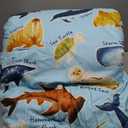 Twin Comforter Set for Boys Girls Kids - 5 Pieces Glow in The Dark Ocean Animals Twin Bedding Sets for Kids, Ultra Soft Bed in A Bag with Sheets
