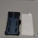 FNTCASE for Samsung Galaxy A155G Case: Rugged Protective Phone Cases with Kickstand & Holster | Military Grade Shockproof Protection Sturdy Heavy Duty Drop Proof Hard Covers 6.5 inch Blue