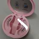 WOSADOZootopia1 Soft Magnetic Eyelashes Kit with Applicator, Disney [No.18 Velvet Black] 21.5mm Reusable Glue-free Magnetic Lashes, Cruelty-free False Lash, Waterproof, Lightweight, for Heavy Makeup (1 pair (Pack of 1))