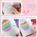 Zefy 40 Colors Resin Jelly Rhinestones for Bedazzling, 4mm 19000 Pcs Flatback Gems for Crafting, Bedazzling Kit with 3Pcs B7000 Glue for Clothing Shoes Nail Book Diamond Art