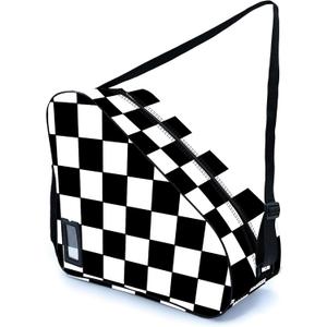 Camo Print Skate Bag For Ice Roller Inline Skates With Adjustable Shoulder Strap Fit Women Men Adults, One Size