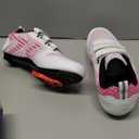 Unisex Road Bike Cycling Shoes Compatible with Peloton Shimano SPD Bike Riding Shoes for Men Women, 3 Straps, Pre-Installed Delta Cleats for Indoor Outdoor Cycling Biking Size 40