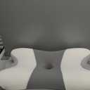 Cervical Neck Pillow for Pain Relief - Ergonomic Side Sleeper Pillow for Neck Support, Cooling Memory Foam Pillows for Sleeping, Contour Pillow Orthopedic Bed Pillow for Back Stomach Sleepers (White & Grey)