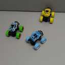 3-Pack Friction Powered Monster Trucks – Mini Off-Road Toy Cars for Kids | Pull Back Vehicles with Big Wheels & Suspension