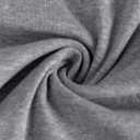 Girls Wide Straight Leg Loose Sweatpants Elastic Waist Drawstring Jogger Pants Grey F 11-12Y (Gray)