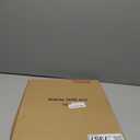 DECORKEY Rectangle Wall Mirror for Bathroom, Distressed White Wood Decor with Hanging Rope for Rustic Home Decor, Vanity, Living Room 12"×16"（Wooden）