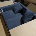 Emerald Home Furnishings Lakeview Presley loveseat - Navy Blue