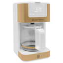 West Bend - 12-Cup White-Gold Hot & Iced Coffee Maker - CMWB12WG13
