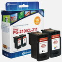 Data Products Remanufactured Inkjet Cartridges Canon PG-210/CL-211 Combo Pack