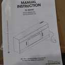 MXV 70\" Fireplace TV Stand with Power Outlet for TVs UP to 80\", Electric Fireplace Entertainment Center with LED Lights & Storage Cabinets, TV Console for Living Room, Office, Black-White