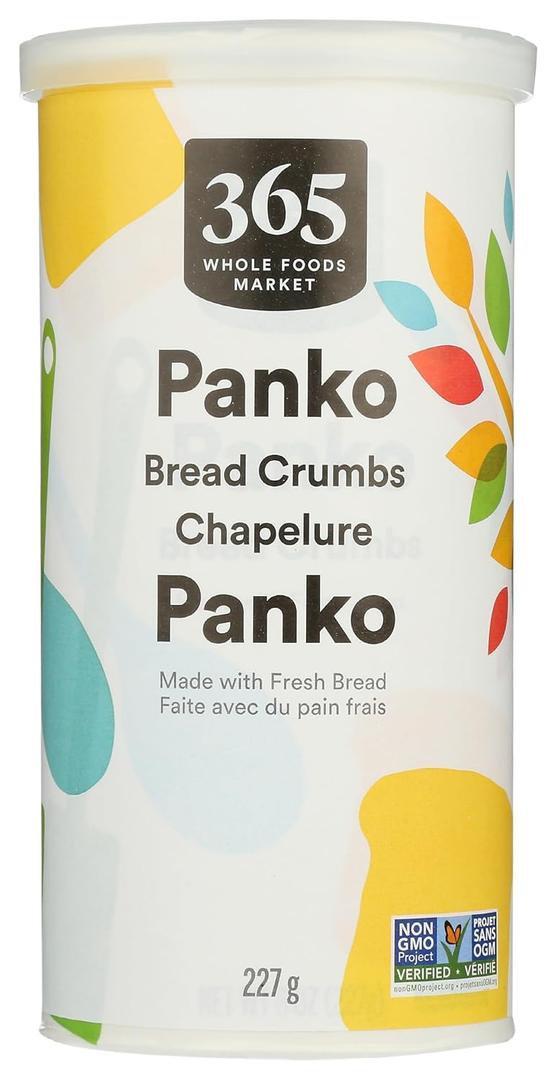 365 by Whole Foods Market, Panko Bread Crumbs, 8 Ounce (EXP 06/04/27)