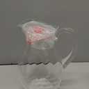 Amazing Abby - Bubbly Whirly Grand - Plastic Pitcher (96 oz, 3 Quart), Clear Water Pitcher with Lid, Fridge Jug, BPA-Free, Shatter-Proof, Great for Iced Tea, Sangria, Lemonade, Juice, Milk, and More