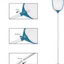 POOLWHALE Upgrades Swimming Pool Leaf Net Skimmer Rake with Adjustable Aluminum Pole and Nylon Medium Fine Mesh for Cleaning Swimming Pools, Hot Tubs, Spas and Fountains