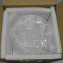 Borosilicate Glass Pot, 2.5 Quart Saucepan With Lid, Microwave, Stove and Dishwasher Safe