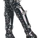 Stripper Knee Boots With Heels (11 Narrow, Black)