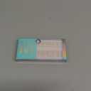 BTArtbox Press On Nails Square - Pastel Short Press On Nails with Glue for Women, Opaque Soft Gel Glue On Nails in 16 Sizes - 32 Stick On Nails Kit, Brief Nude