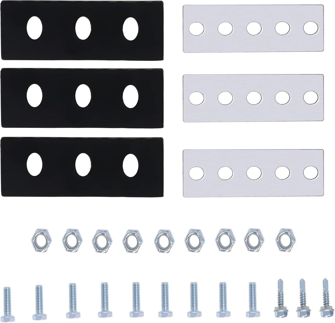 Snowblower Rubber Impeller Kit 1/4" 3-Blade Universal Compatible with Modifies 2-Stage Machine 1/4" Thick Rubber Paddle